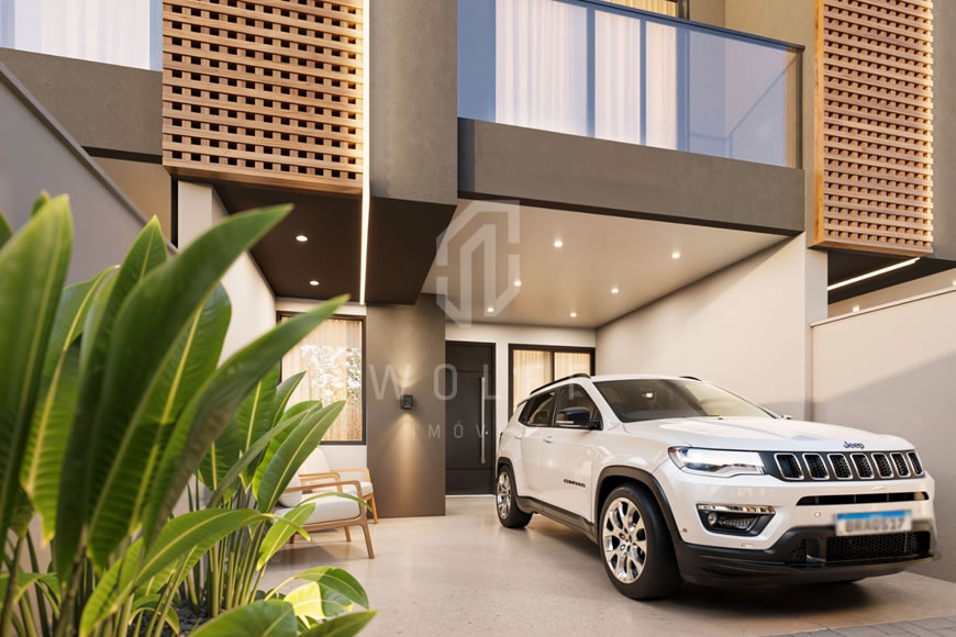 JD1589 - Sobrado Geminado com 03 dormitórios