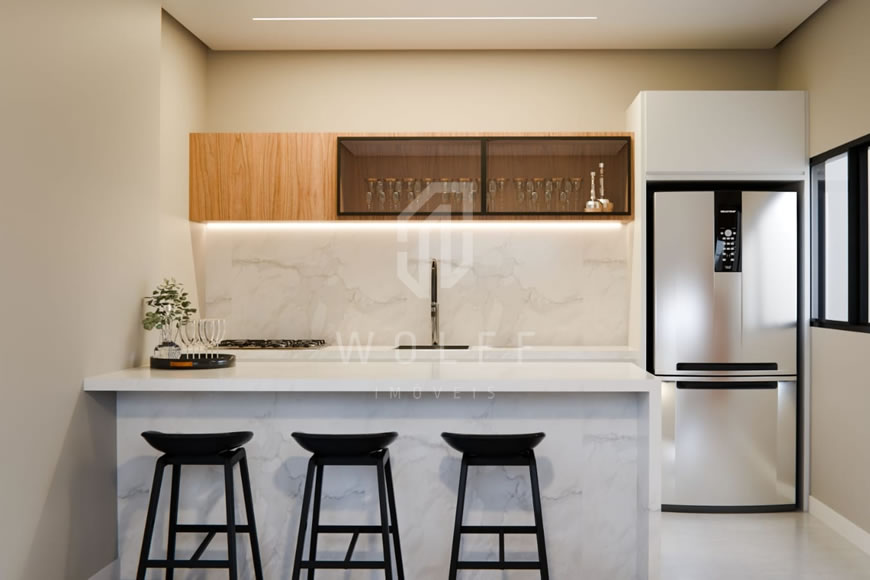 JD1594 - Sobrado Geminado de Alto Padrão no Centro