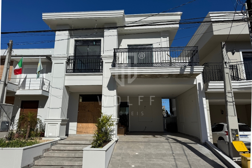 JD1597 - Sobrado Moderno Estilo Neoclássico