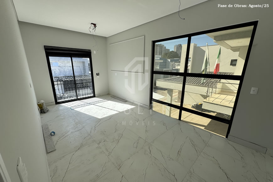 JD1597 - Sobrado Moderno Estilo Neoclássico