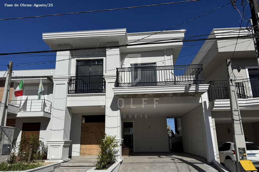 JD1597 - Sobrado Moderno Estilo Neoclássico