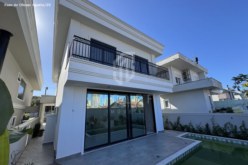 JD1597 - Sobrado Moderno Estilo Neoclássico