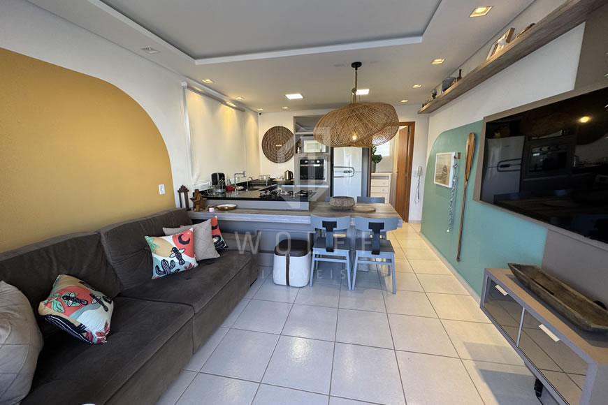 JD1619 - Apartamento Mobiliado a apenas 100m do Mar