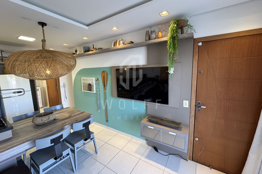 JD1619 - Apartamento Mobiliado a apenas 100m do Mar