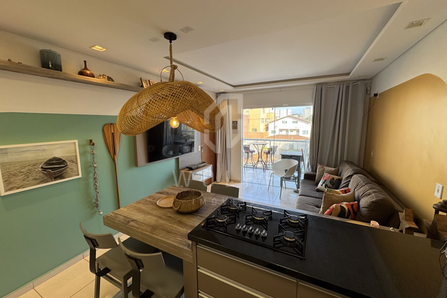 JD1619 - Apartamento Mobiliado a apenas 250 metros do Mar