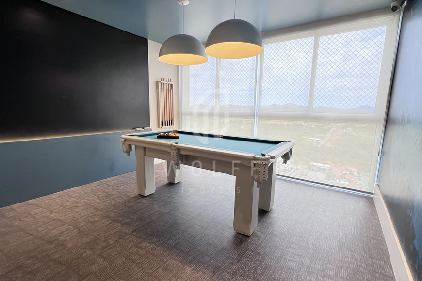 JD1625 - Apartamento com Vista Mar Deslumbrante Finamente Mobiliado