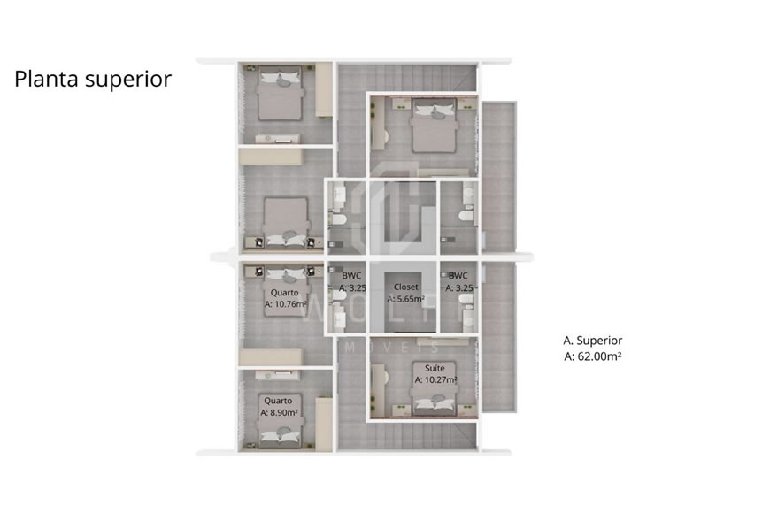 JD1628 - Sobrado Geminado a apenas 150m da Praia