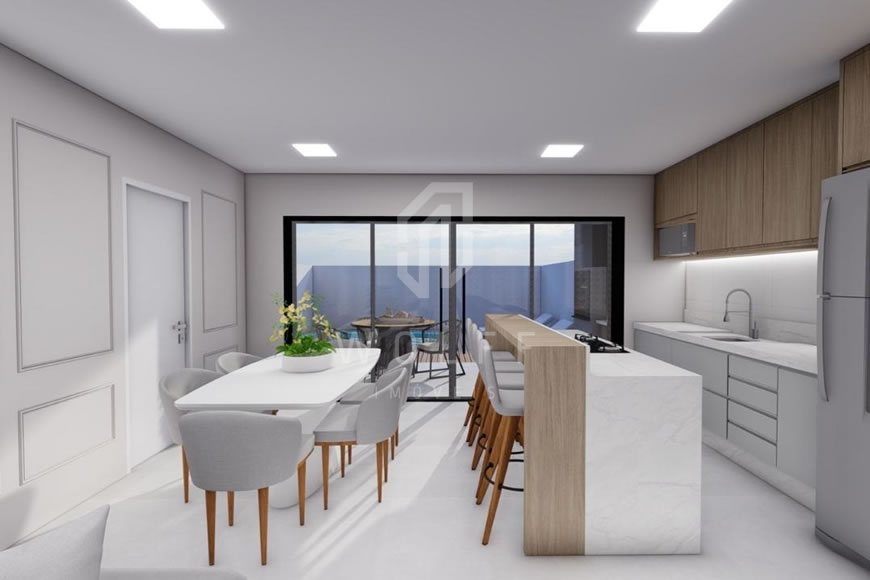 JD1628 - Sobrado Geminado a apenas 150m da Praia