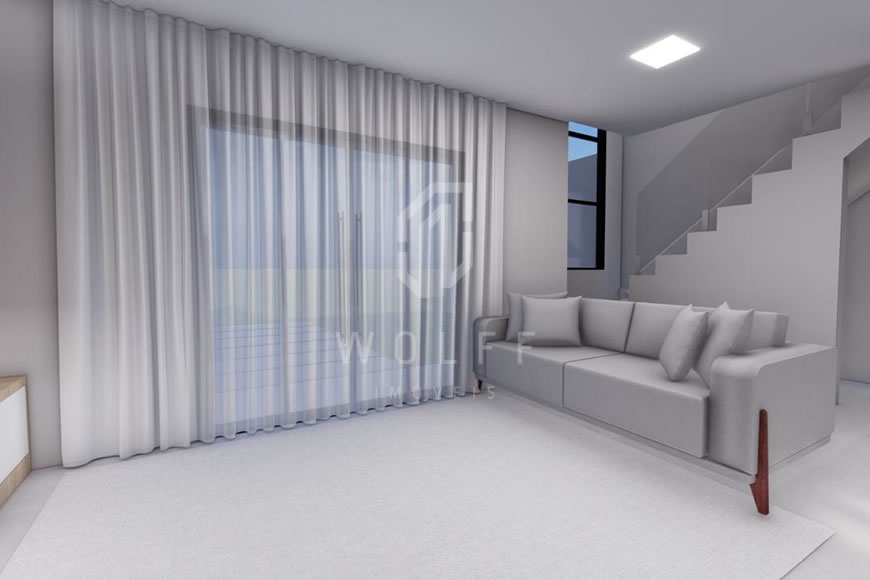 JD1628 - Sobrado Geminado a apenas 150m da Praia