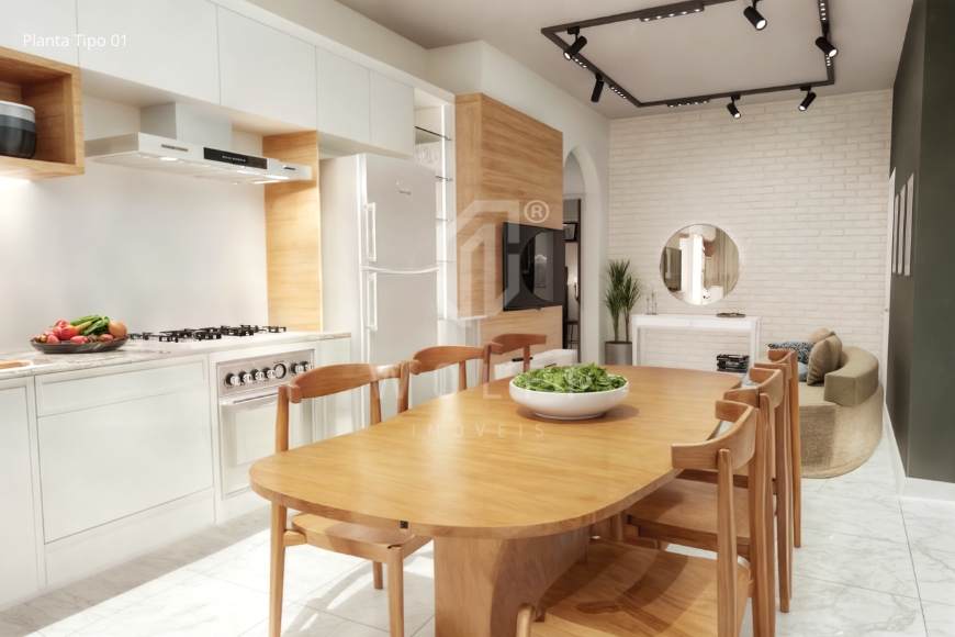 JD1630 - Apartamentos compactos em ótima localização no bairro Itajuba