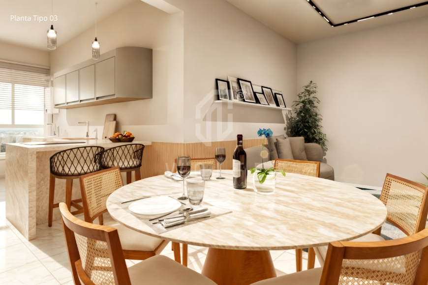 JD1630 - Apartamentos compactos em ótima localização no bairro Itajuba