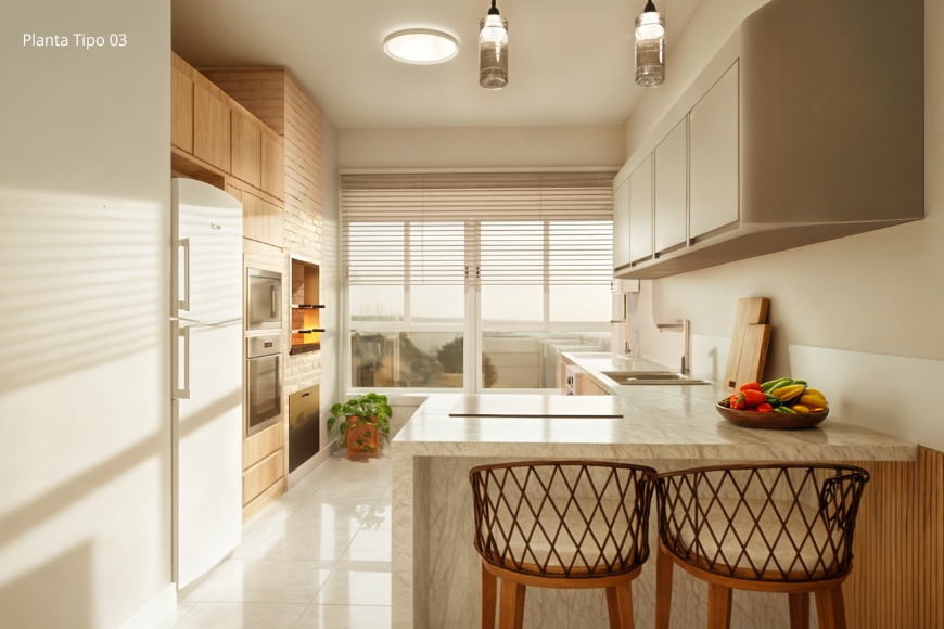 JD1630 - Apartamentos compactos em ótima localização no bairro Itajuba