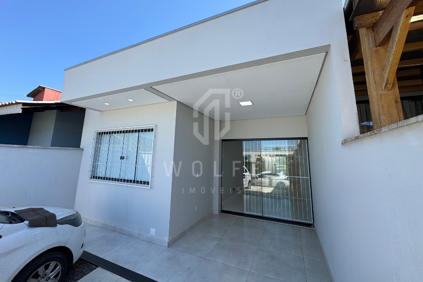 JD1632 - Casa Pronta para Morar em Rua Pavimentada 