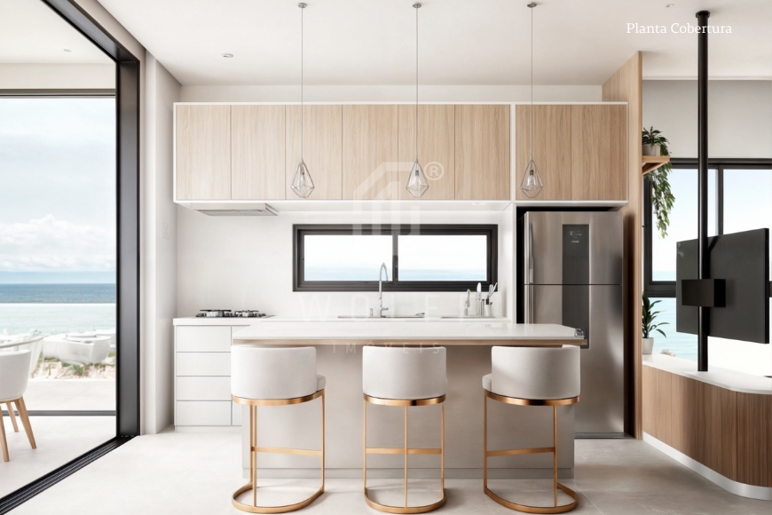 JD1634 - Apartamento a 80 metros da praia no Itacolomi