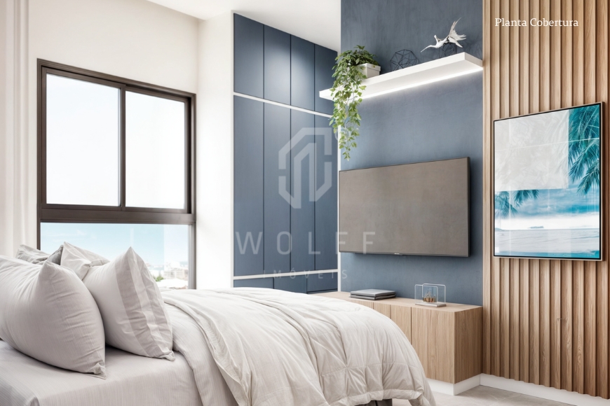 JD1634 - Apartamento a 80 metros da praia no Itacolomi