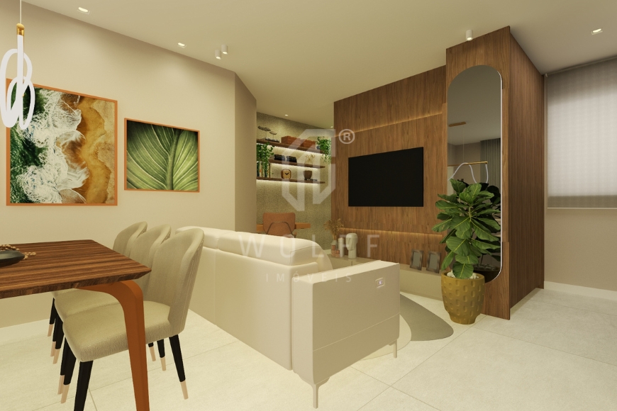 JD1635 - Apartamentos a 600 metros da praia no Bairro Itacolomi