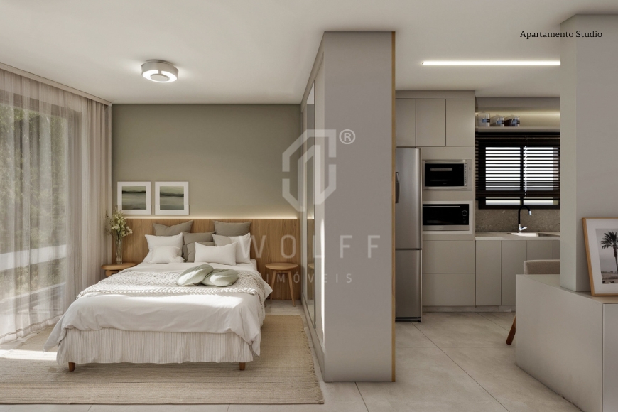 JD1640 - Apartamentos a 400 metros da praia no Centro