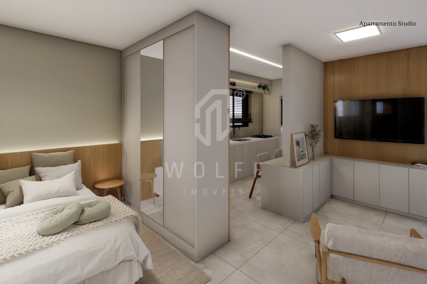 JD1640 - Apartamentos a 400 metros da praia no Centro