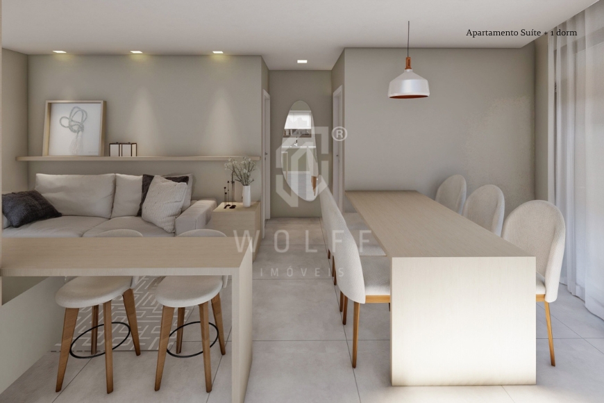 JD1640 - Apartamentos a 400 metros da praia no Centro