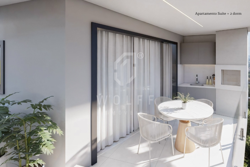 JD1640 - Apartamentos a 400 metros da praia no Centro