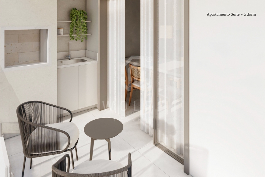 JD1640 - Apartamentos a 400 metros da praia no Centro