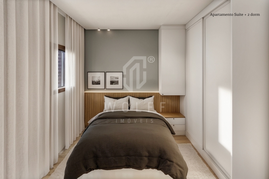 JD1640 - Apartamentos a 400 metros da praia no Centro