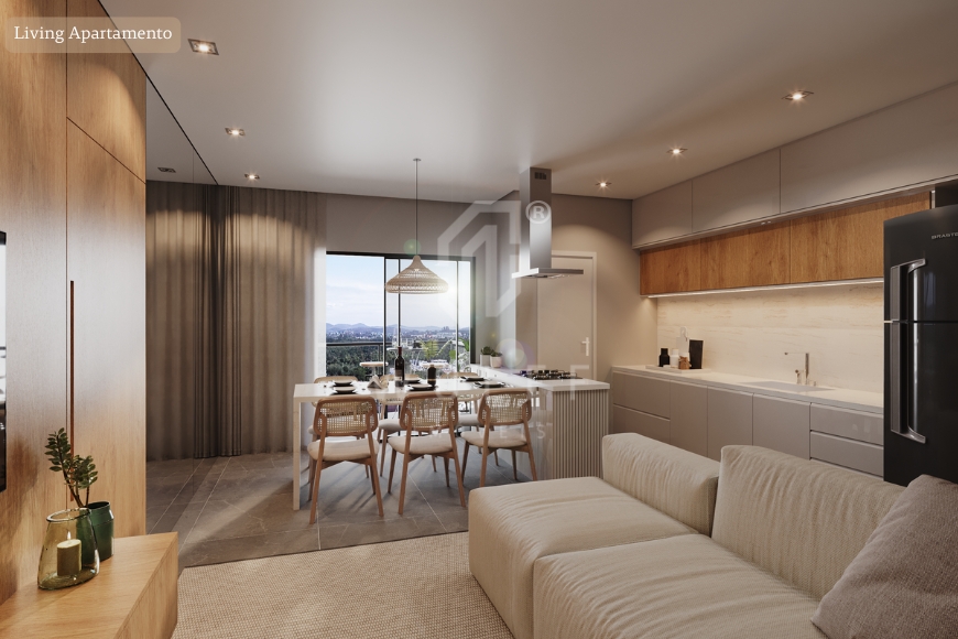 JD1651 - Apartamentos com 1 suíte + 2 dormitórios