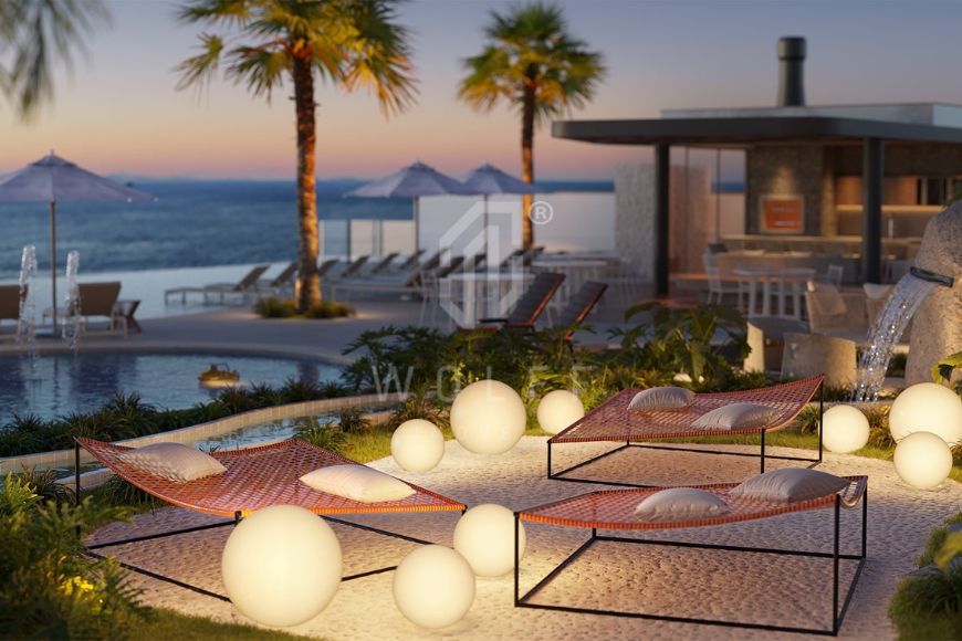 JD1652 - Apartamentos Frente Mar no mais alto empreendimento da Região