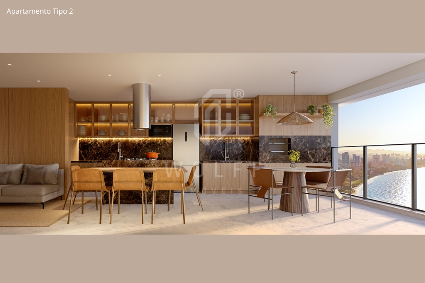 JD1652 - Apartamentos Frente Mar no mais alto empreendimento da Região