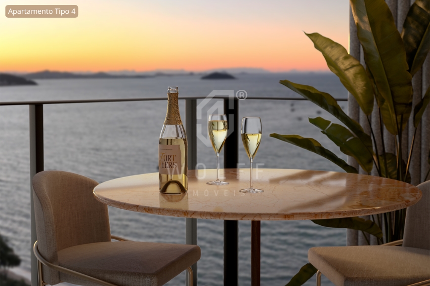 JD1652 - Apartamentos Frente Mar no mais alto empreendimento da Região