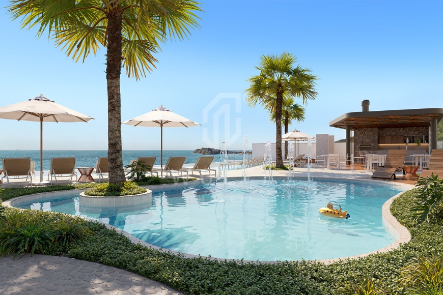 JD1652 - Apartamentos Frente Mar no mais alto empreendimento da Região