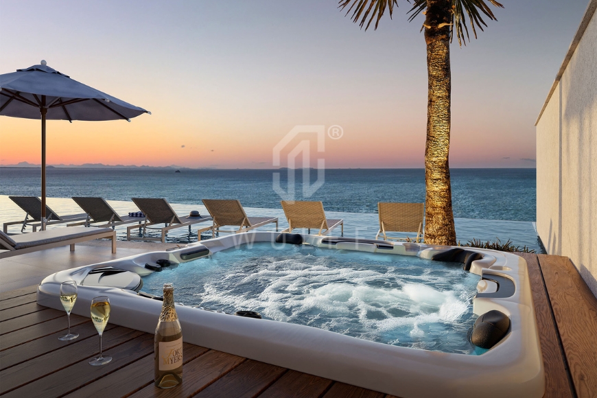 JD1652 - Apartamentos Frente Mar no mais alto empreendimento da Região