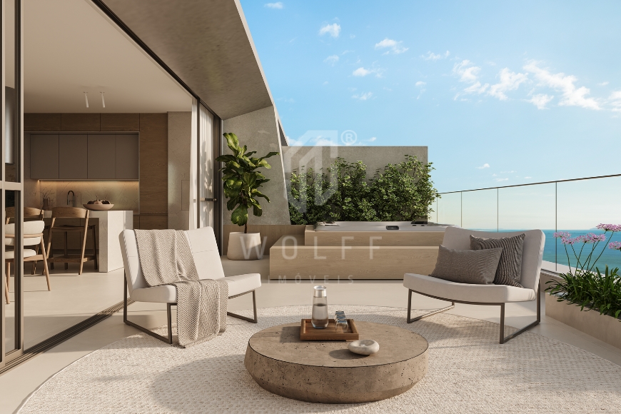 JD1653 - Apartamentos Pé na Areia no Tabuleiro
