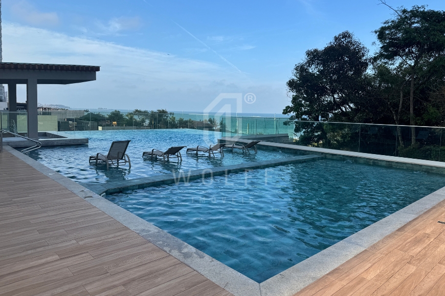 JD1655 - Apartamento com Vista Mar Permanente