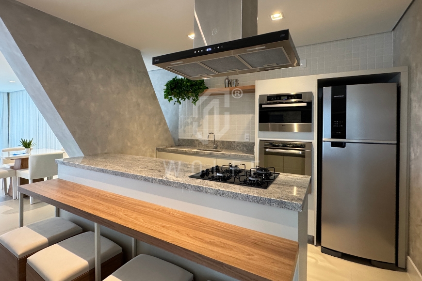 JD1655 - Apartamento com Vista Mar Permanente