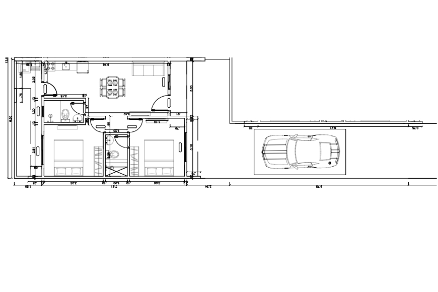 JD1657 - Casa com 2 dormitórios sendo 1 suíte em Itajuba