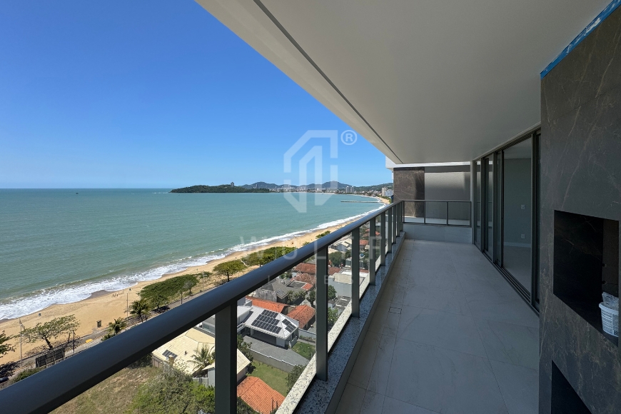 JD1658 - Apartamento Frente Mar no Centro da cidade