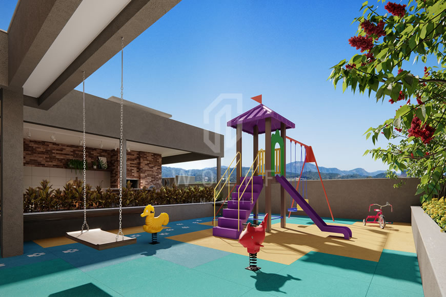 JD1666 - Apartamento a 120 metros da praia na região central 