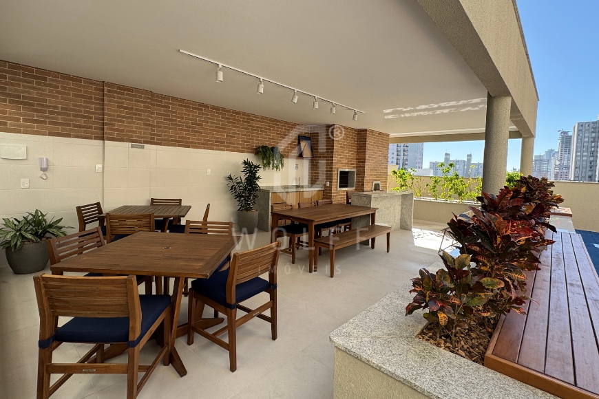 JD1666 - Apartamento a 120 metros da praia na região central 