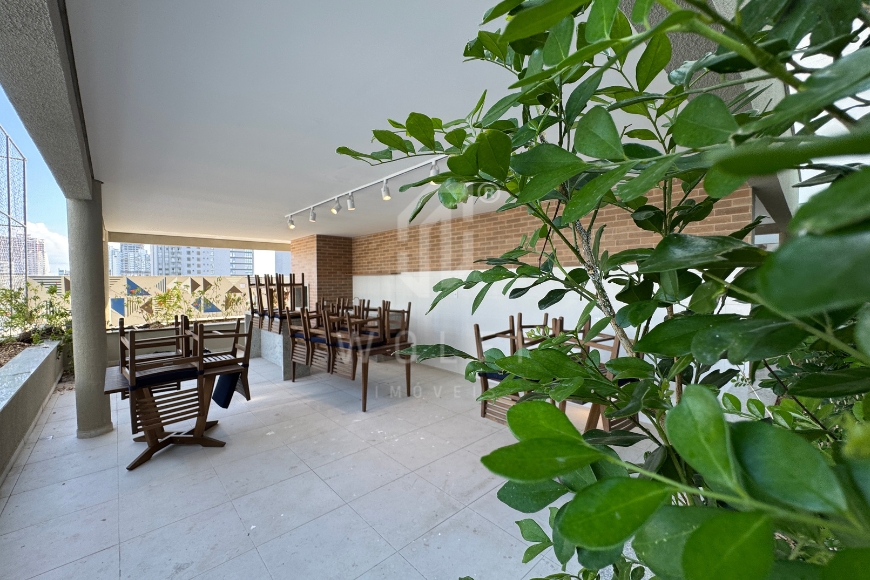 JD1666 - Apartamento a 120 metros da praia na região central 