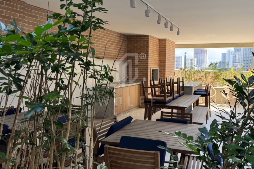 JD1666 - Apartamento a 120 metros da praia na região central 