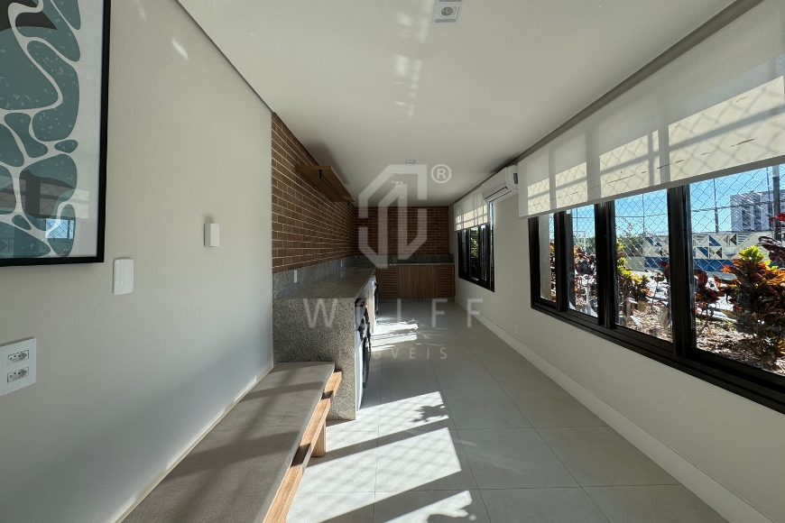 JD1666 - Apartamento a 120 metros da praia na região central 
