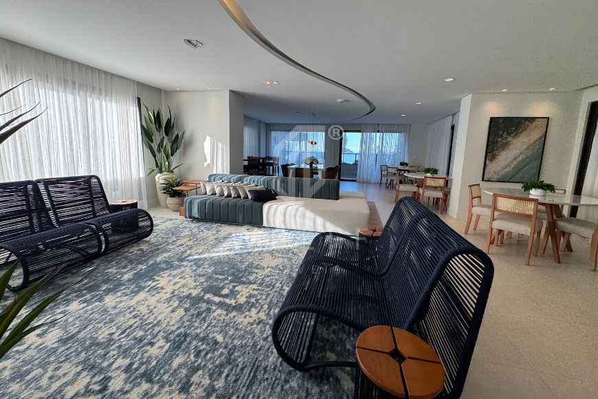 JD1666 - Apartamento a 120 metros da praia na região central 