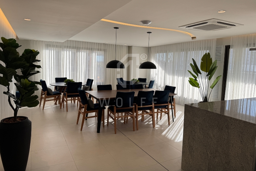 JD1666 - Apartamento a 120 metros da praia na região central 