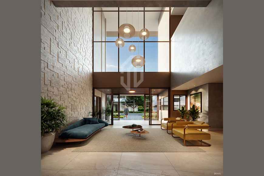 JD1666 - Apartamento a 120 metros da praia na região central 