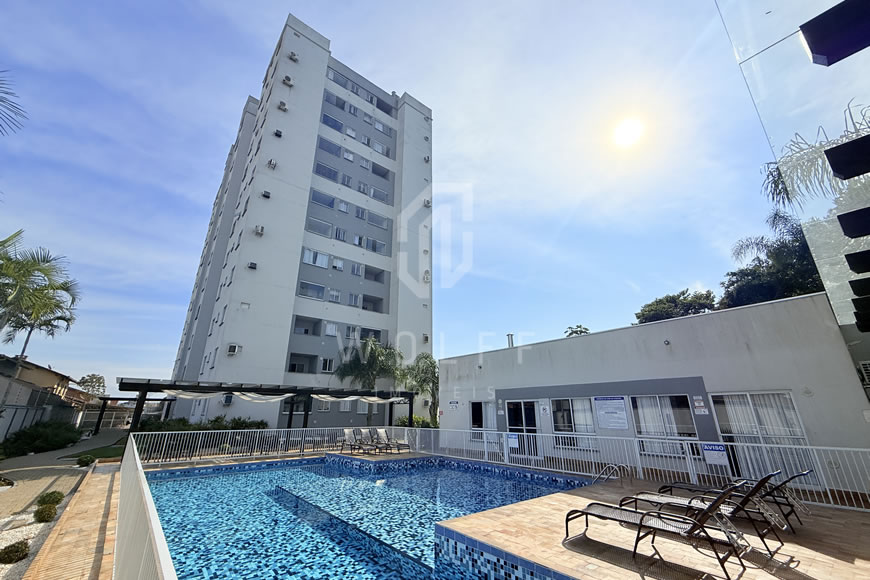 JD1673 - Apartamento Mobiliado com 02 dormitórios