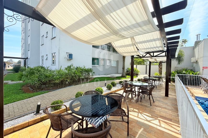 JD1673 - Apartamento Mobiliado com 02 dormitórios