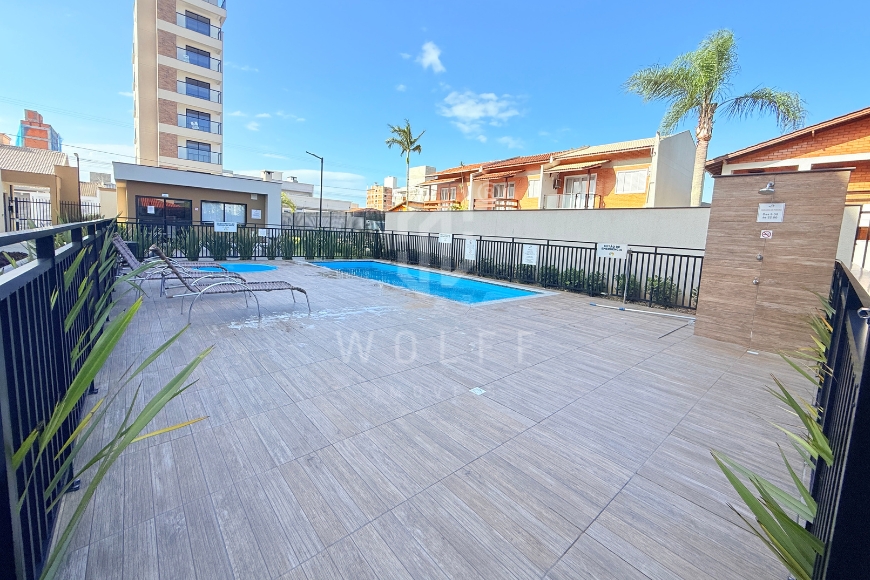 JD1693 - Apartamento mobiliado a 450 metros da praia