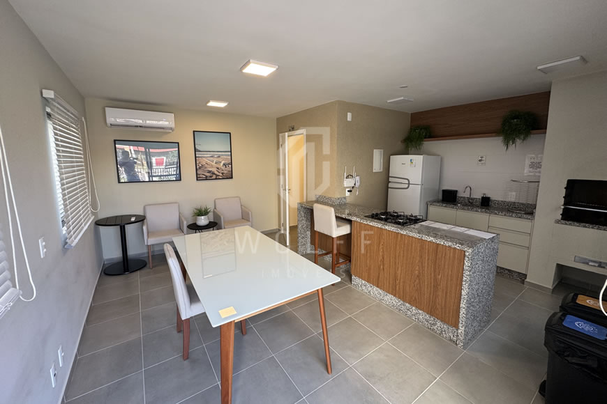 JD1693 - Apartamento mobiliado a 450 metros da praia