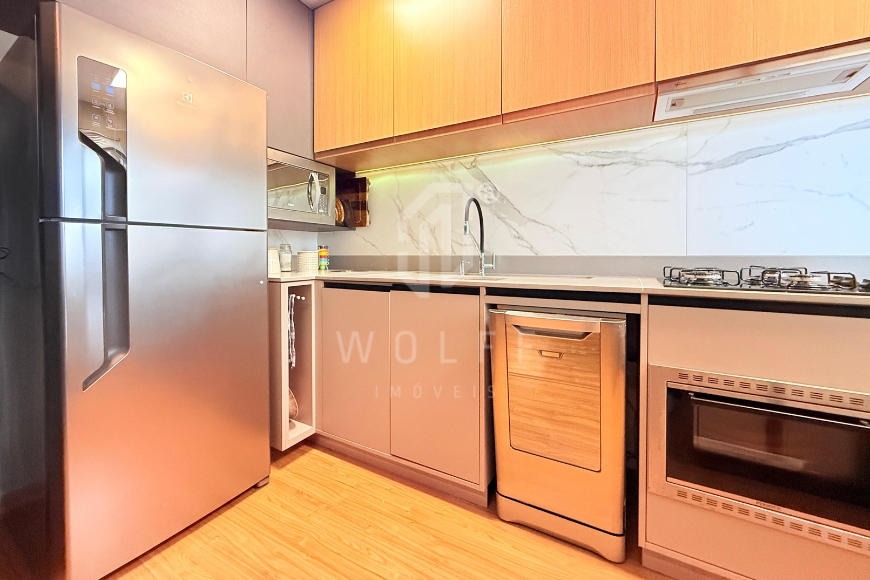 JD1694 - Apartamento Pé na Areia Mobiliado